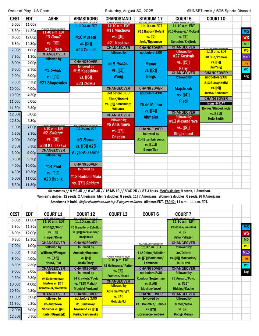 2025-08-30 US Open order of play.png