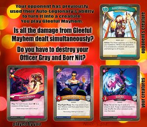 Exploring the timing of Gleeful Mayhem