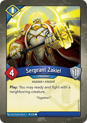 Sergeant Zakiel