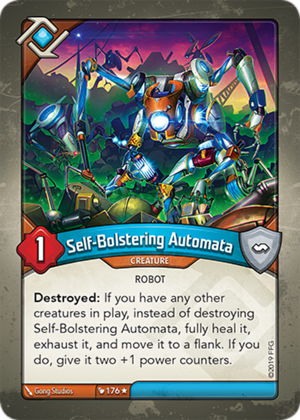 Self-Bolstering Automata
