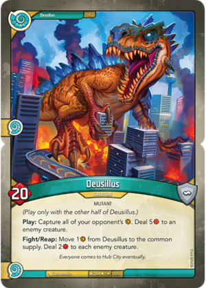 Deusillus, an example of a Gigantic creature