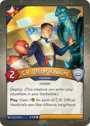 C.R. Officer Hawkins