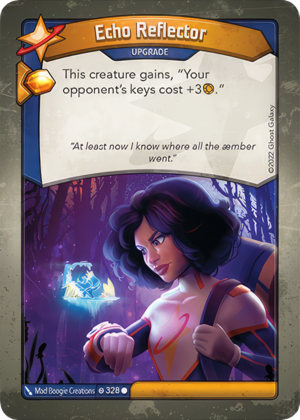 Echo Reflector, a KeyForge card illustrated by MadBoogie Creations