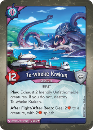 Te-wheke Kraken
