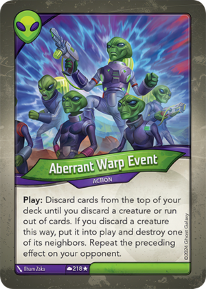 Aberrant Warp Event