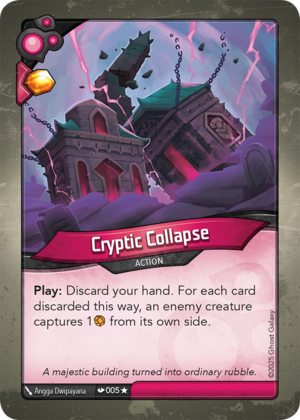 Cryptic Collapse
