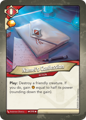 Namel’s Confession