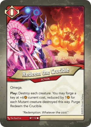 Redeem the Crucible