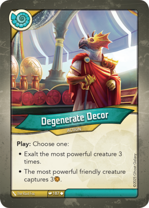 Degenerate Decor