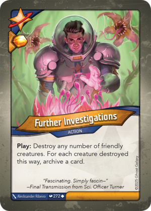 Further Investigations