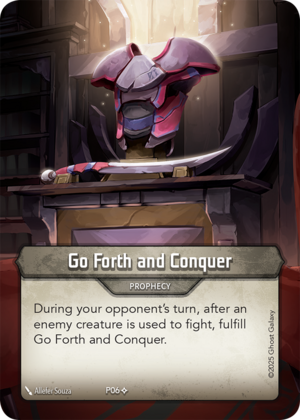 Go Forth and Conquer