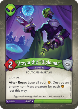Urxym the “Diplomat” (Elders)