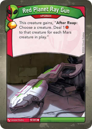 Red Planet Ray Gun (Ironyx Rebels)