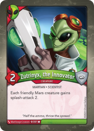 Zutrinyx, the Innovator (Ironyx Rebels)