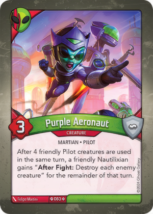 Purple Aeronaut (Ironyx Rebels)