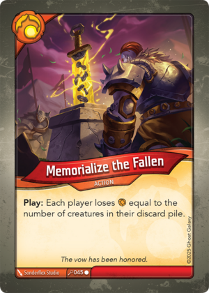 Memorialize the Fallen