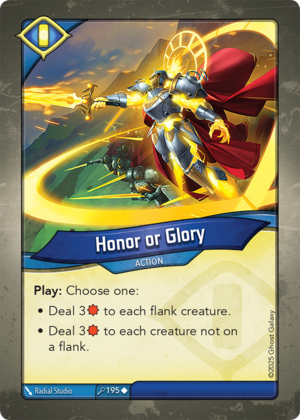 Honor or Glory