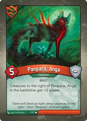 Panpaca, Anga