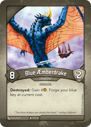 Blue Æmberdrake