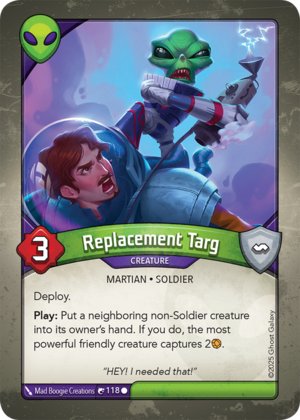 Replacement Targ