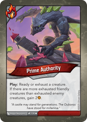 Prime Authority