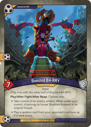 Boosted B4-RRY