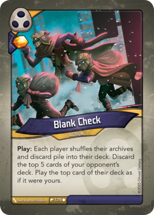 Blank Check