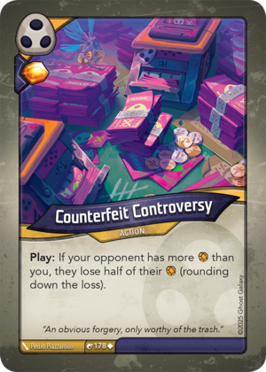 Counterfeit Controversy