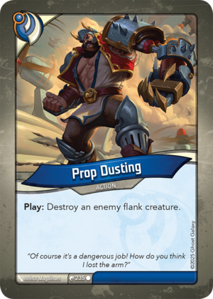 Prop Dusting