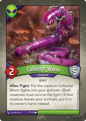 Collector Worm