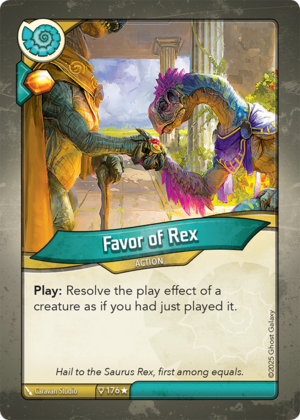 Favor of Rex