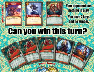There are a couple of Autocannon effects in play, and you have Hunting Witch in play with several Duskwitches in hand.