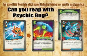 Wormholing into a Mars creature while a Logos creature has Brain Stem Antenna