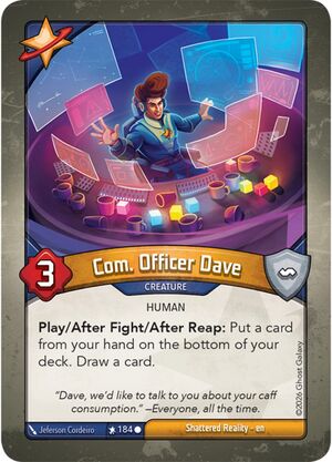Com. Officer Dave