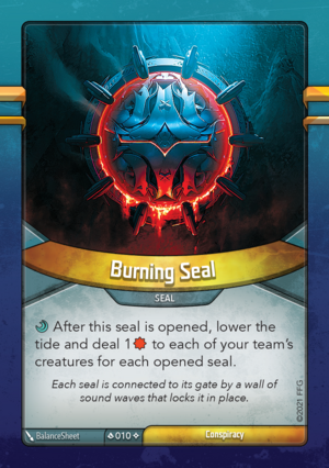 Burning Seal