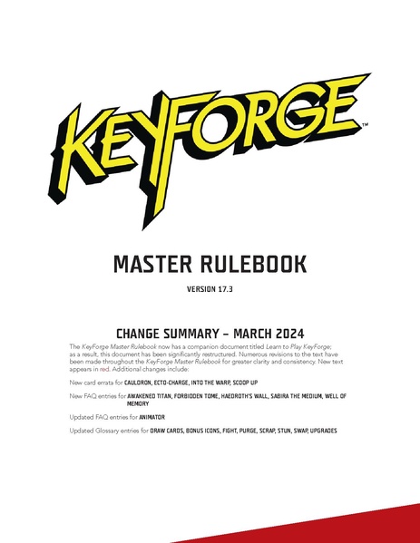 File:Keyforge rules v17.3.pdf