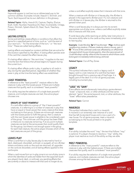 File:Keyforge rules v17.3.pdf