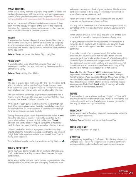 File:Keyforge rules v17.3.pdf