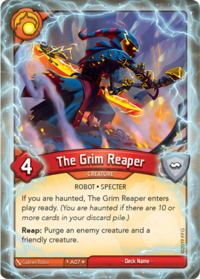 Grim Reaper, an example of an Anomaly card