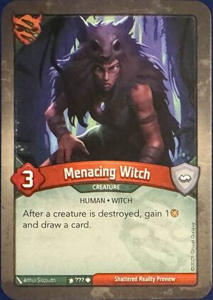 Menacing Witch