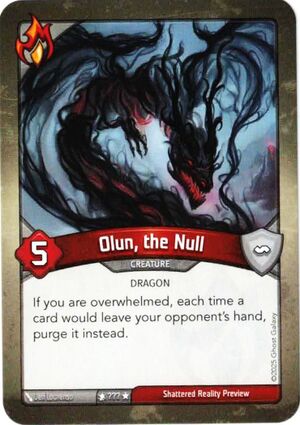 Olun, the Null