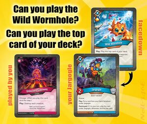 Unlocked Gateway kills a Jargogle with has Wild Wormhole under it.