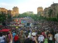 View of concert at Cascade from steps.