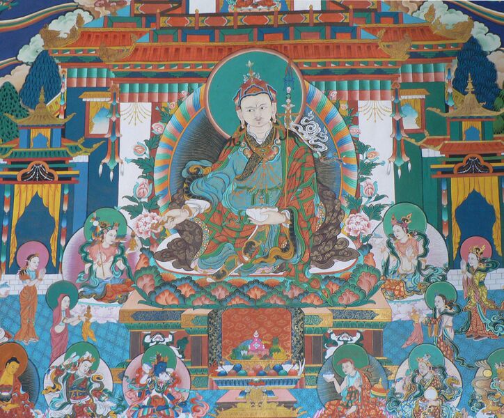 File:Padmasambhava, Trongsa dzong rev.jpg