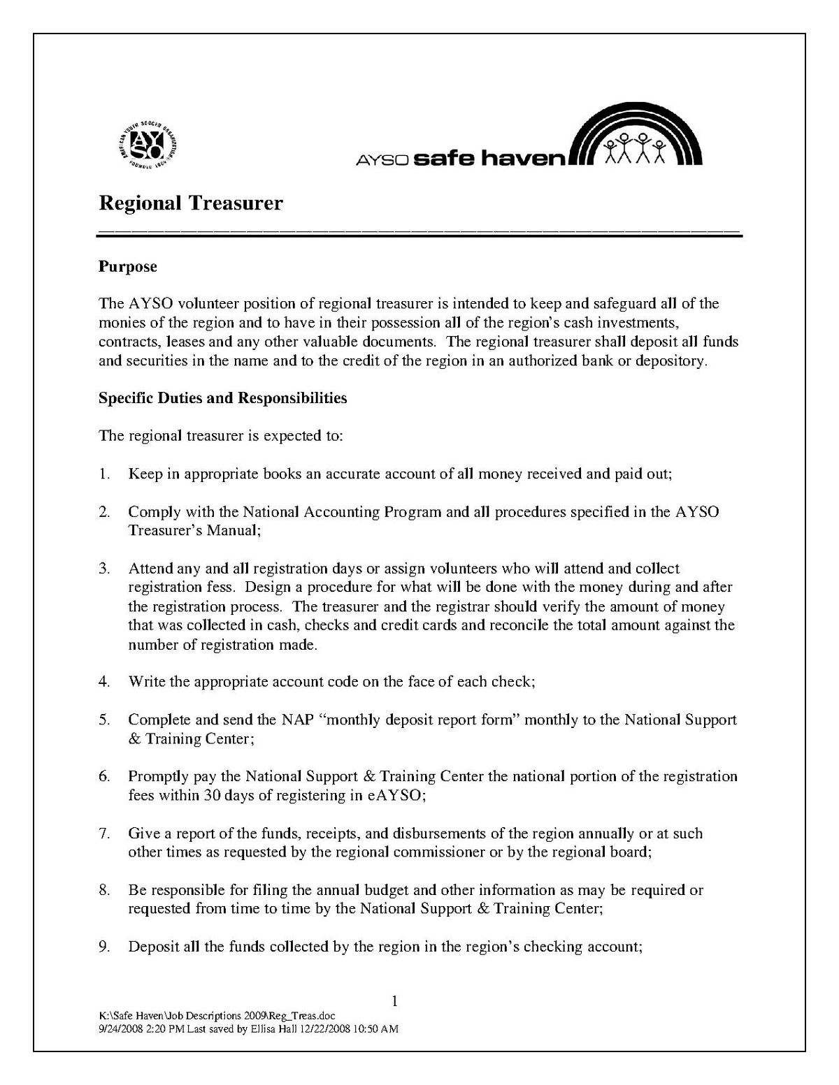 FileReg treasurer.pdf AYSO Wiki