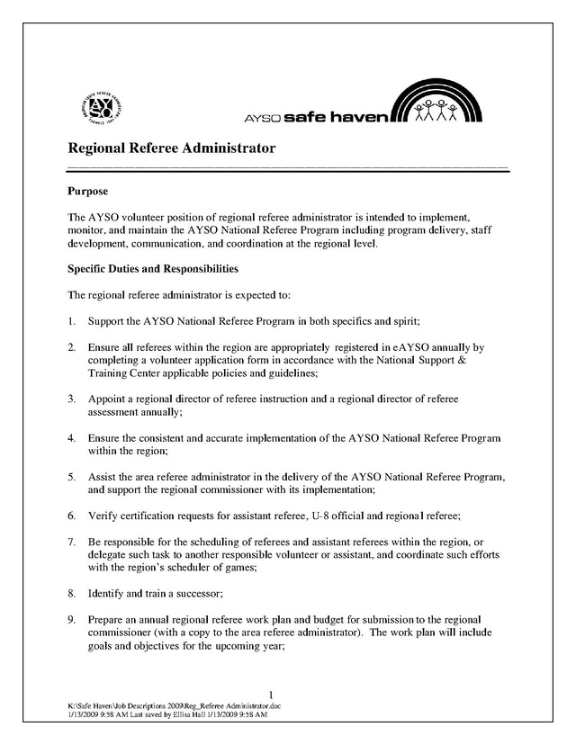 Filereg referee admin.pdf AYSO Wiki