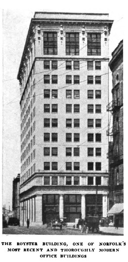 The Royster Building, Norfolk, Virginia, ca1914