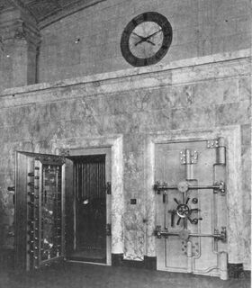 Vaults one with door open