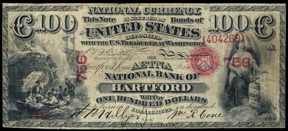 Original series $100 bank note