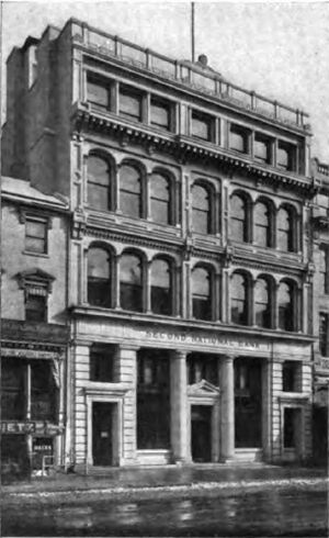 Remodeled home of the Second National Bank